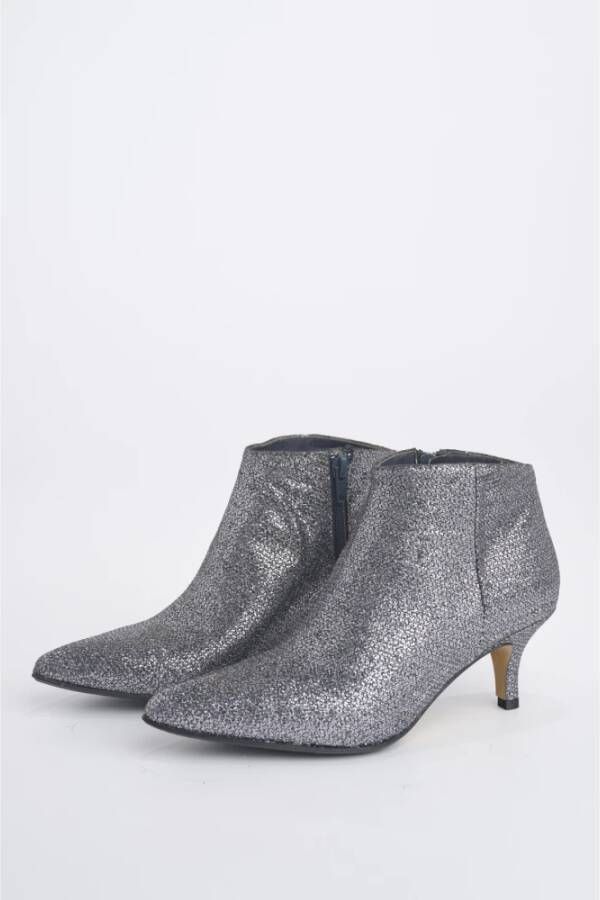 L'arianna Grijze Suède Enkellaars Gray Dames