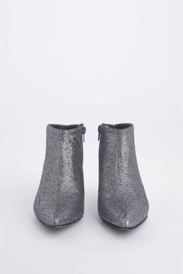L'arianna Grijze Suède Enkellaars Gray Dames