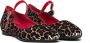 L'arianna Luipaardfluweel Rode Band Hakken Multicolor Dames - Thumbnail 2
