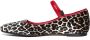 L'arianna Luipaardfluweel Rode Band Hakken Multicolor Dames - Thumbnail 3
