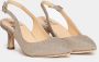 L'arianna Lurex Slingback Ch2000 Rt Beige Dames - Thumbnail 2