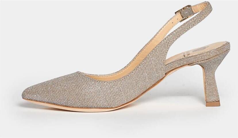 L'arianna Lurex Slingback Ch2000 Rt Beige Dames