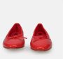 L'arianna Rode Ballerina Flats Handgemaakt in Italië Red Dames - Thumbnail 3