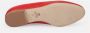 L'arianna Rode Ballerina Flats Handgemaakt in Italië Red Dames - Thumbnail 5