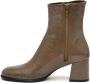 L'arianna Taupe Lakleren Enkellaars Brown Dames - Thumbnail 3