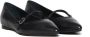 L'arianna Zwarte Leren Schoenen Black Dames - Thumbnail 1