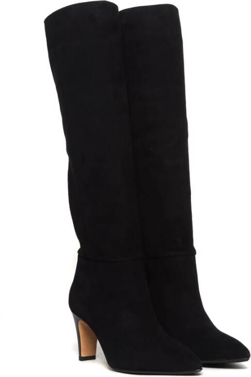 L'arianna Zwarte suède laars St1676 Black Dames