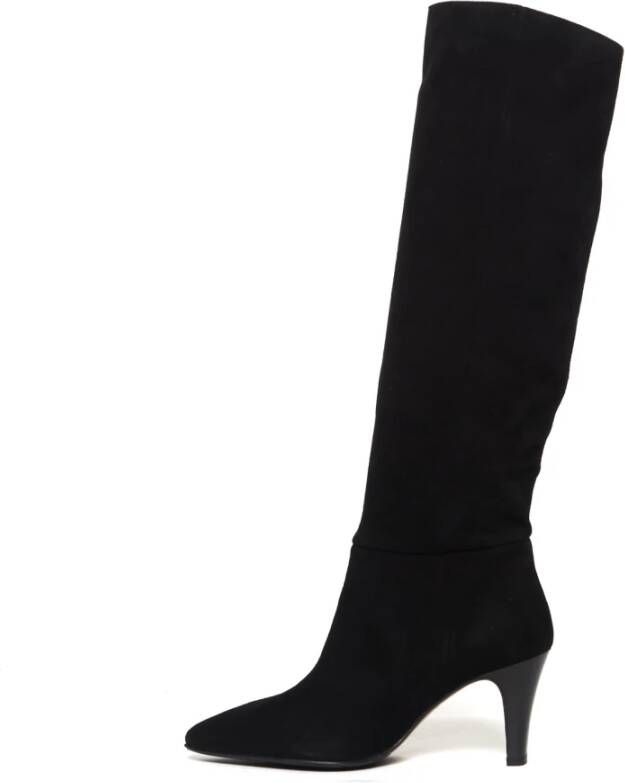 L'arianna Zwarte suède laars St1676 Black Dames