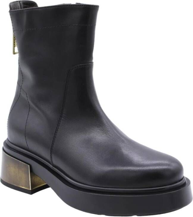 Laura Bellariva Elegante Laars voor Stijlvolle Outfits Black Dames