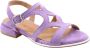 Laura Bellariva Platte Sandalen Purple Dames - Thumbnail 7