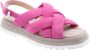 Laura Bellariva Stijlvolle Vostok Platte Sandalen Purple Dames - Thumbnail 7