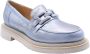 Laura Bellariva Suède Loafers Blue Dames - Thumbnail 3
