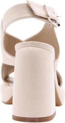 Laura Bellariva Urban Hoge Hak Sandalen Beige Dames