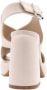 Laura Bellariva Urban Hoge Hak Sandalen Beige Dames - Thumbnail 12