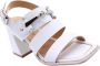 Laura Bellariva Platte Sandalen met Hoge Zool White Dames - Thumbnail 12