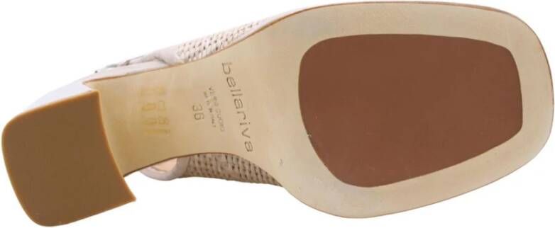 Laura Bellariva Stijlvolle Slingback Hakken Beige Dames