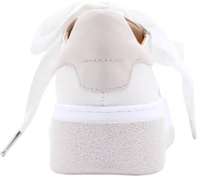 Laura Bellariva Trendy Leren Sneakers Wit Dames