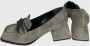 Laura Bellariva Velor Ossido Slipper Pumps - Thumbnail 2