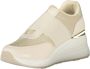 Laura Biagiotti Beige Damesneaker met Platform - Thumbnail 2