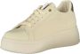 Laura Biagiotti Beige Damessneaker met Gouden Details - Thumbnail 2