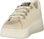 Laura Biagiotti Beige Damessneaker met Rhinestones - Thumbnail 2
