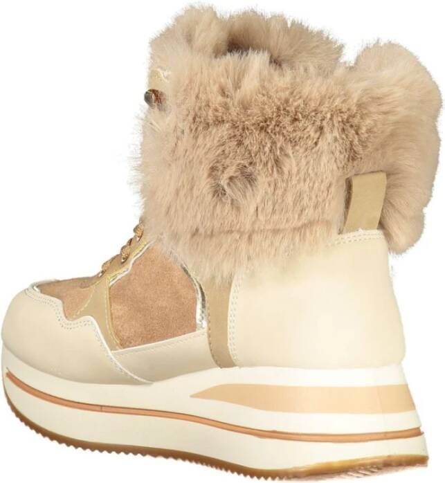 Laura Biagiotti Beige Polyester Laarzen Beige Dames