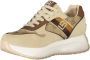 Laura Biagiotti Beige Polyester Sneaker Beige Dames - Thumbnail 6