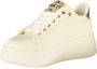 Laura Biagiotti Beige Rhinestone Dames Sneaker - Thumbnail 2