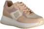 Laura Biagiotti Geborduurde Platform Sneakers met Contrastdetails Multicolor Dames - Thumbnail 18