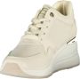 Laura Biagiotti Beige synthetische sneaker met contrasterende details - Thumbnail 2