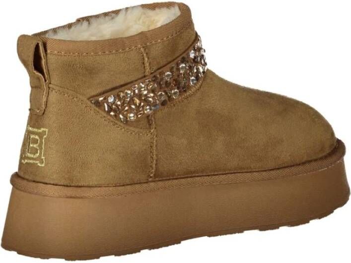 Laura Biagiotti Bruine Polyester Laarzen Brown Dames