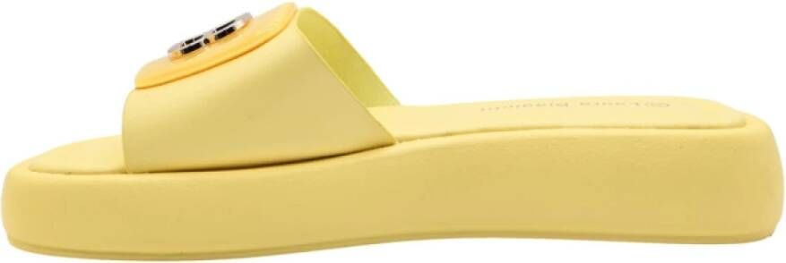 Laura Biagiotti Citroen Kalf Sneakers Yellow Dames