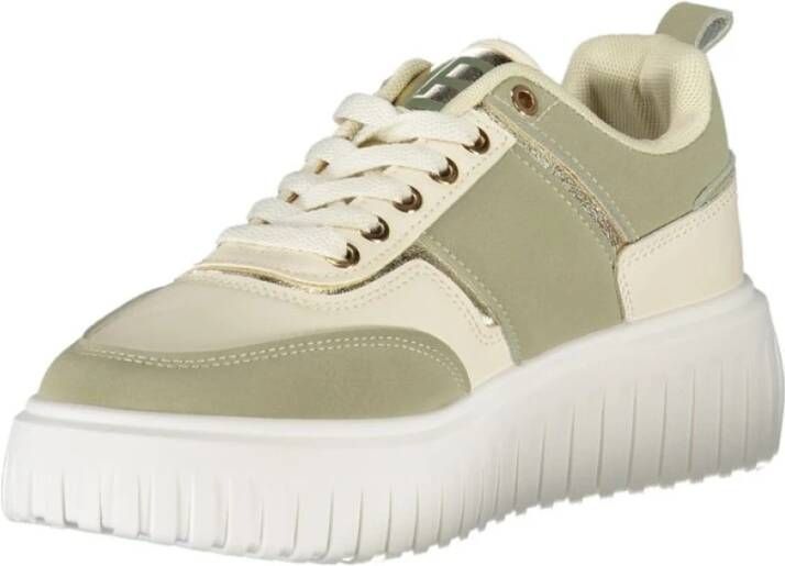 Laura Biagiotti Groene Rhinestone Dames Sneaker