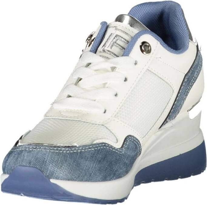 Laura Biagiotti Modieuze Geborduurde Sneakers met Zijrits