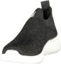 Laura Biagiotti Zwarte Polyester Damessneaker met Strass - Thumbnail 2