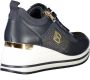 Laura Biagiotti Blauwe Polyester Sneaker Blue Dames - Thumbnail 8