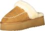 Laura Biagiotti Bruine Polyester Damesandaal Brown Dames - Thumbnail 6