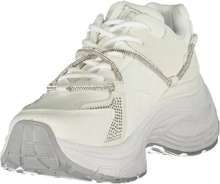 Laura Biagiotti Sneakers met strass en platform