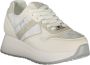 Laura Biagiotti Sportieve Vetersneakers met Borduursel White Dames - Thumbnail 2