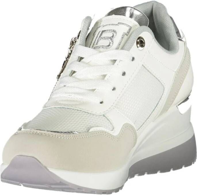 Laura Biagiotti Stijlvolle Nubuck Sneakers met Zijrits