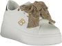 Laura Biagiotti Witte Damessneaker met Strass - Thumbnail 2
