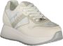 Laura Biagiotti Sportieve Vetersneakers met Borduursel White Dames - Thumbnail 8