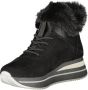 Laura Biagiotti Zwarte Dames Sneaker Enkellaars - Thumbnail 2