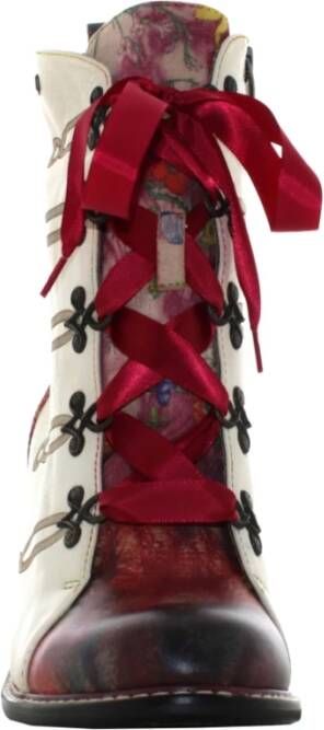 laura vita Beige Enkellaarzen voor dames Multicolor Dames