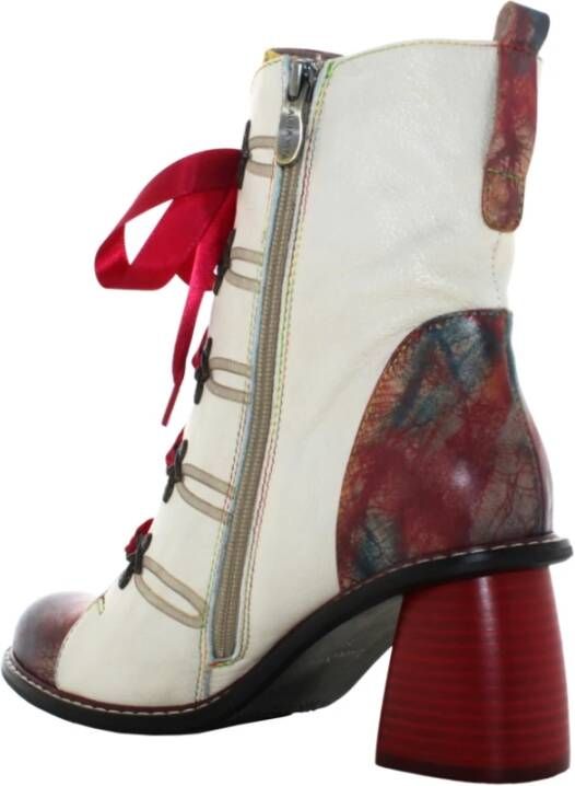 laura vita Beige Enkellaarzen voor dames Multicolor Dames