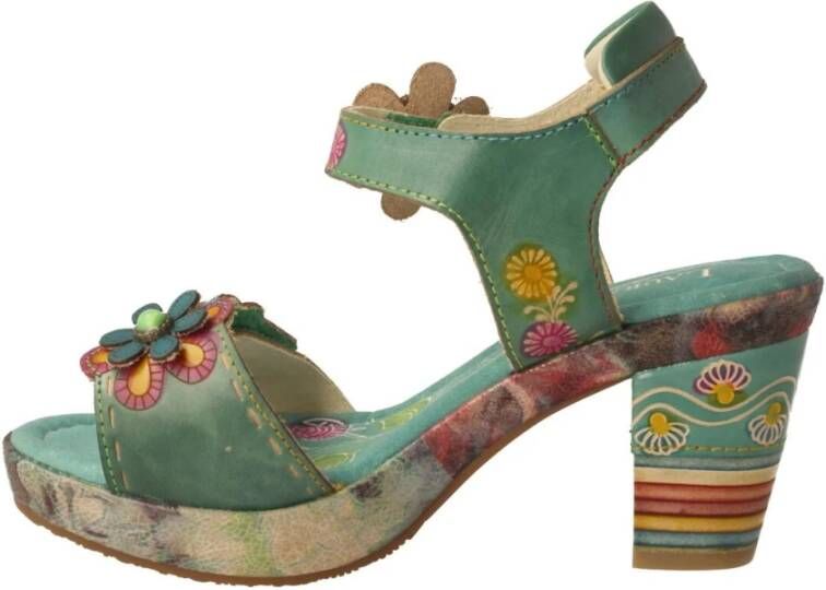 Laura Vita Bloemrijk Multicolor Damessandalen Nellao Model