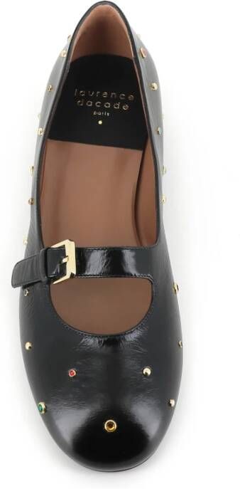 Laurence Dacade Multicolor studs leren ballerina schoenen