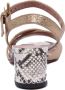 L'Autre Chose Bronze Crakle Sandaal Schoen Made in Italy - Thumbnail 2