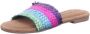 Lazamani Blauwe Dames Slippers Comfort Stijl - Thumbnail 3