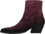 Laza i Bordeaux Western Enkellaarsje Bruin - Thumbnail 9